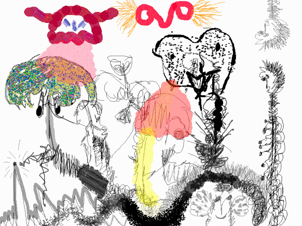 The aliens are playing